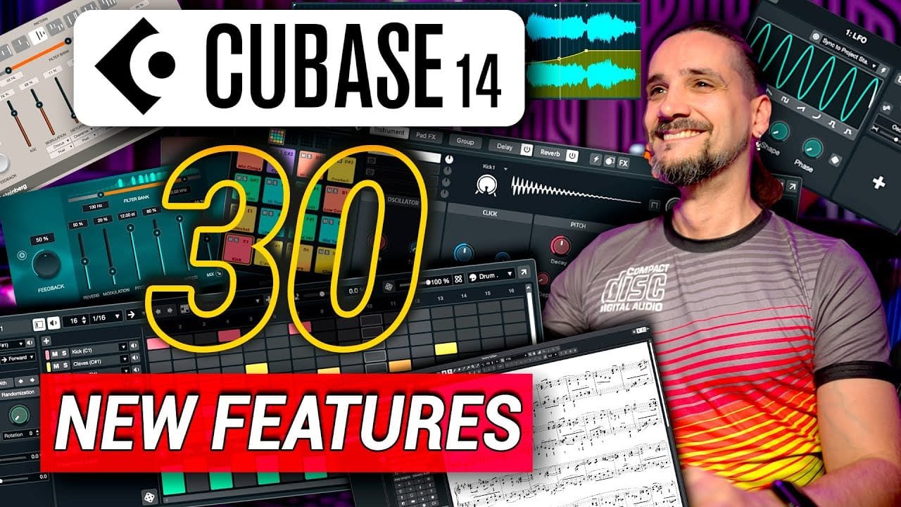 Cubase 14 New Features