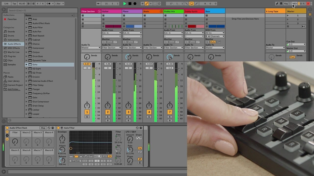 How to map MIDI controllers in Ableton Live