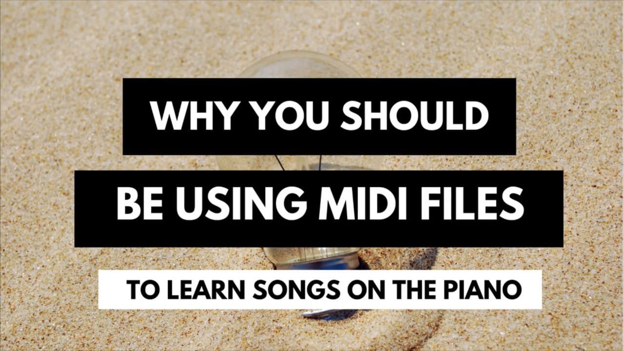 MIDI file basics for non-musicians