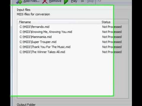 how to convert MIDI to MP3