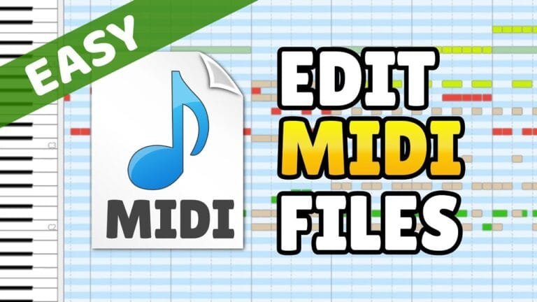 how to edit MIDI files online