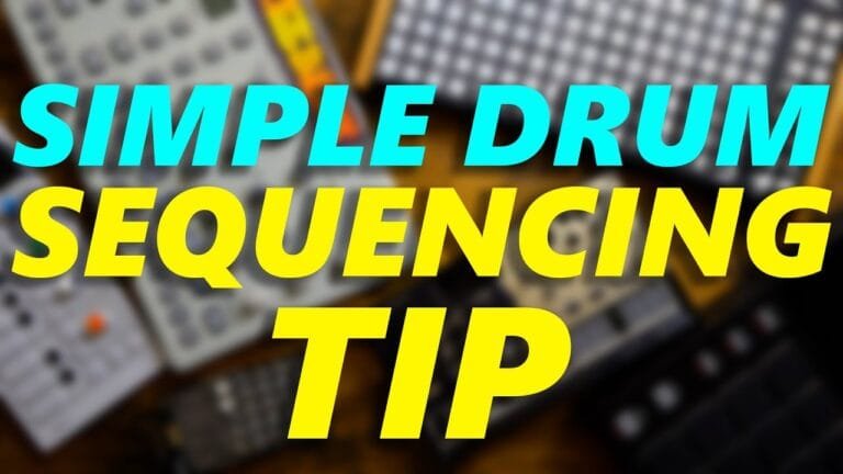 how to sequence drums with MIDI